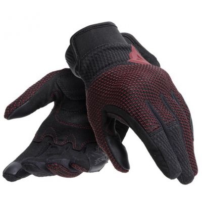 Dainese TORINO LADY letní rukavice černé/červené vel.XS